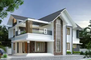 Charles Mathew Pandalam 2800 Sqft