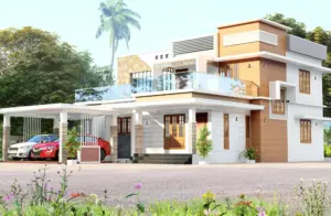 EMMANUEL Kottayam 1800 Sqft