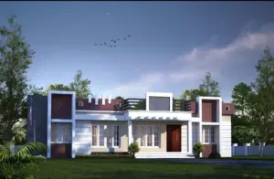 Pampady Kottayam 1500 Sqft