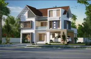 Pampady Kottayam 2500 Sqft