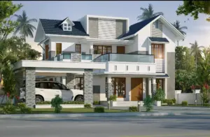 Saju Kottayam 2500 Sqft