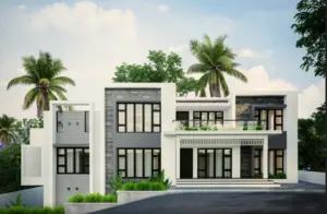 Sunil Abraham Kottayam 2999 Sqft